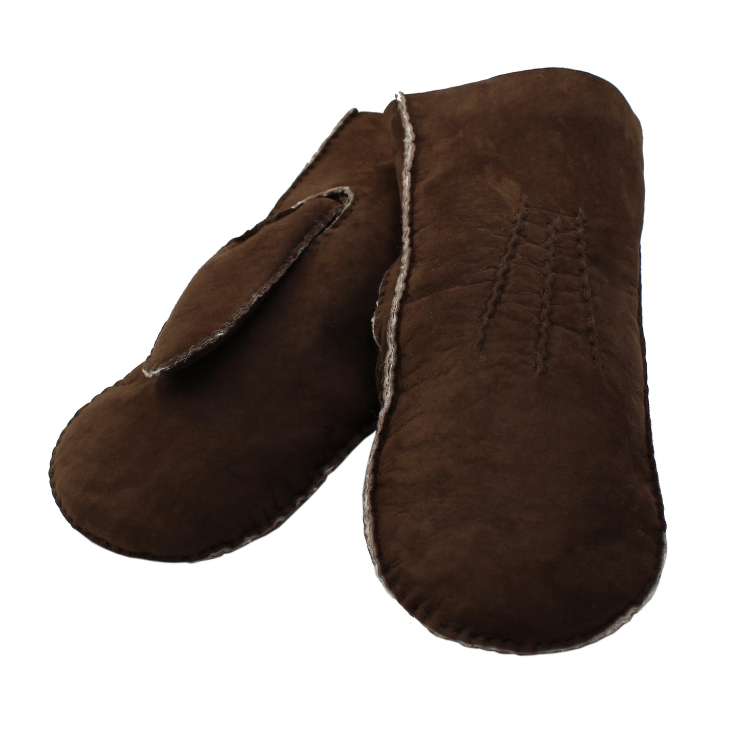 Curly Sheepskin Mittens