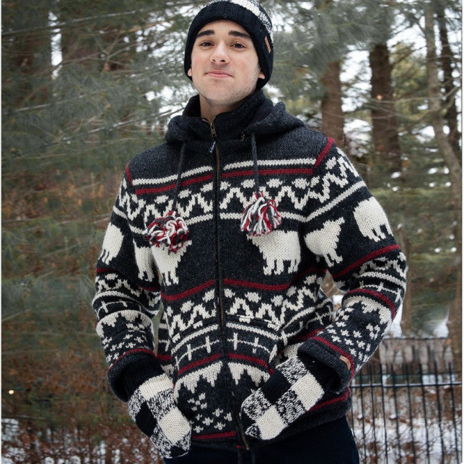 HOT Winter Jacket Fleece Lined Wool Jacket Wool Jacket Lined