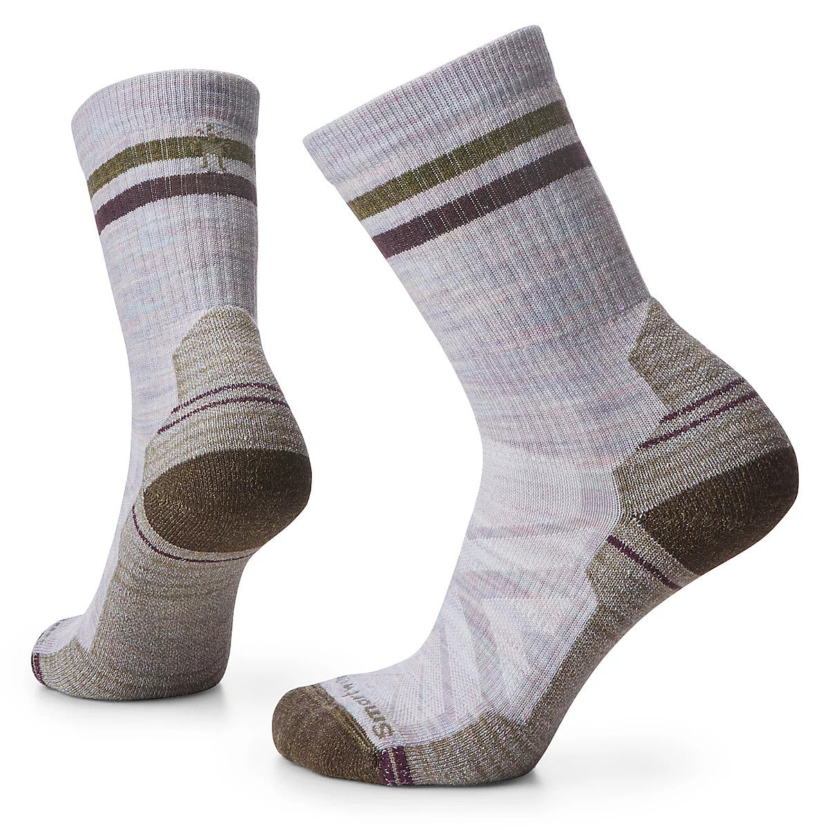 Hike Light Cushion Tube Stripe Crew Sock - Women's