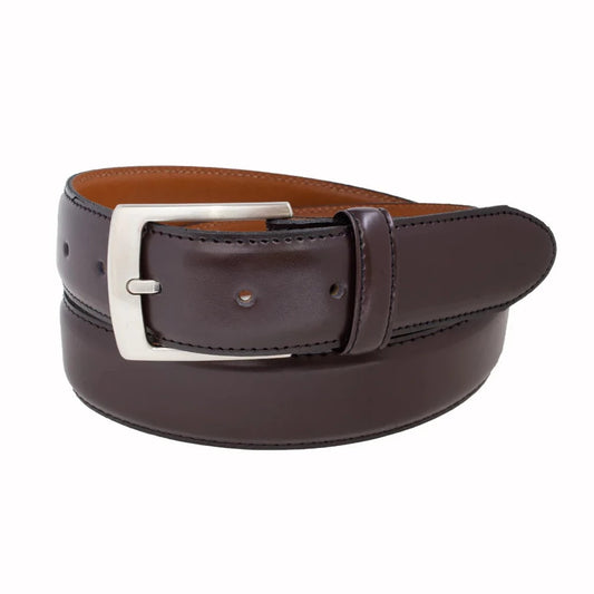 Stitched Leather Belt - 35MM