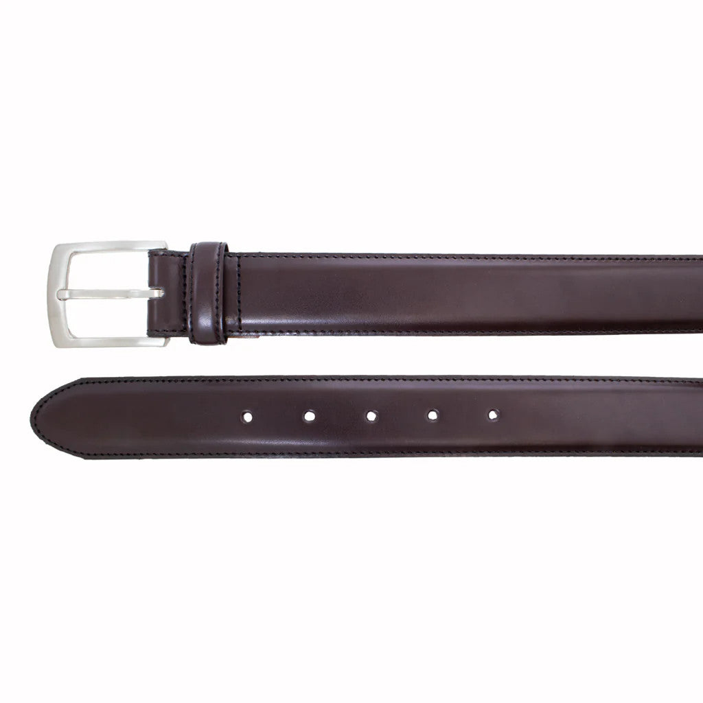 Stitched Leather Belt - 35MM