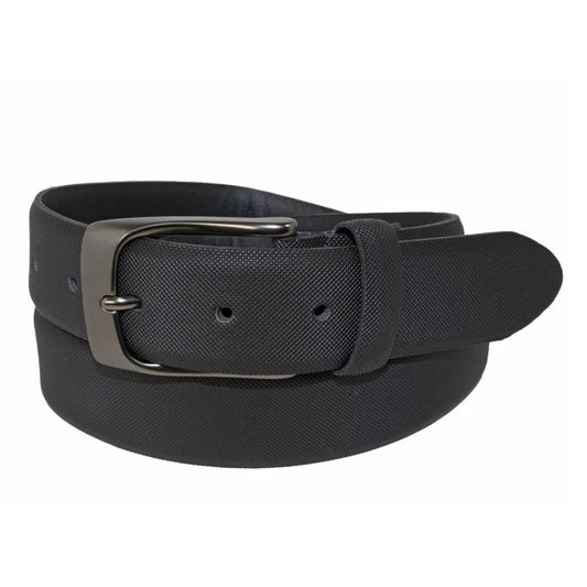 Textured Leather Belt - 35MM