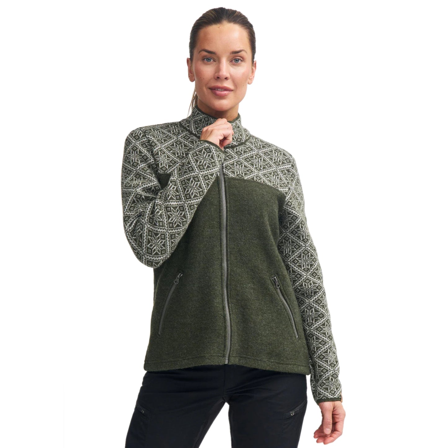 Ellie Full Zip Sweater - Women's