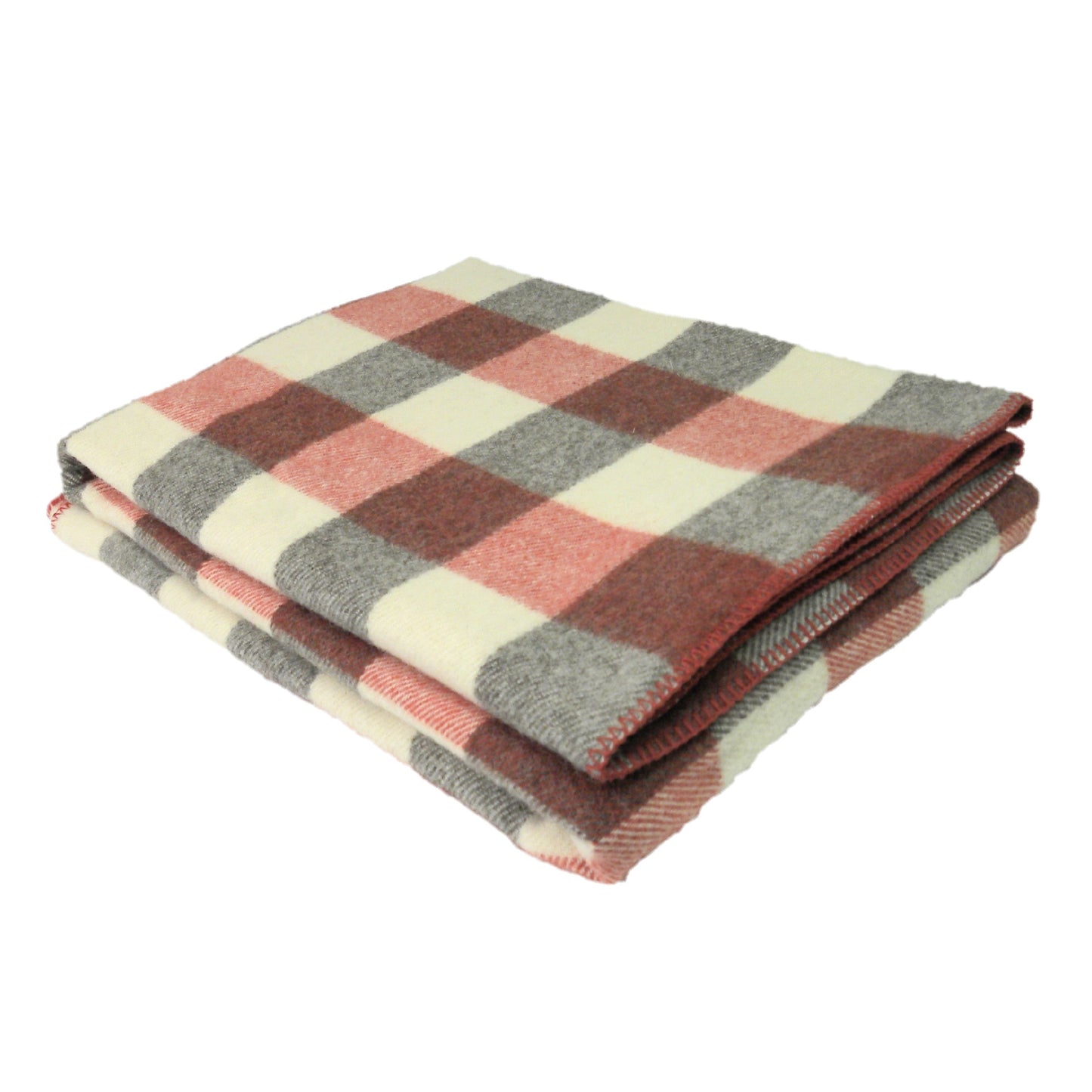 MacAusland's Checkerboard Wool Blanket