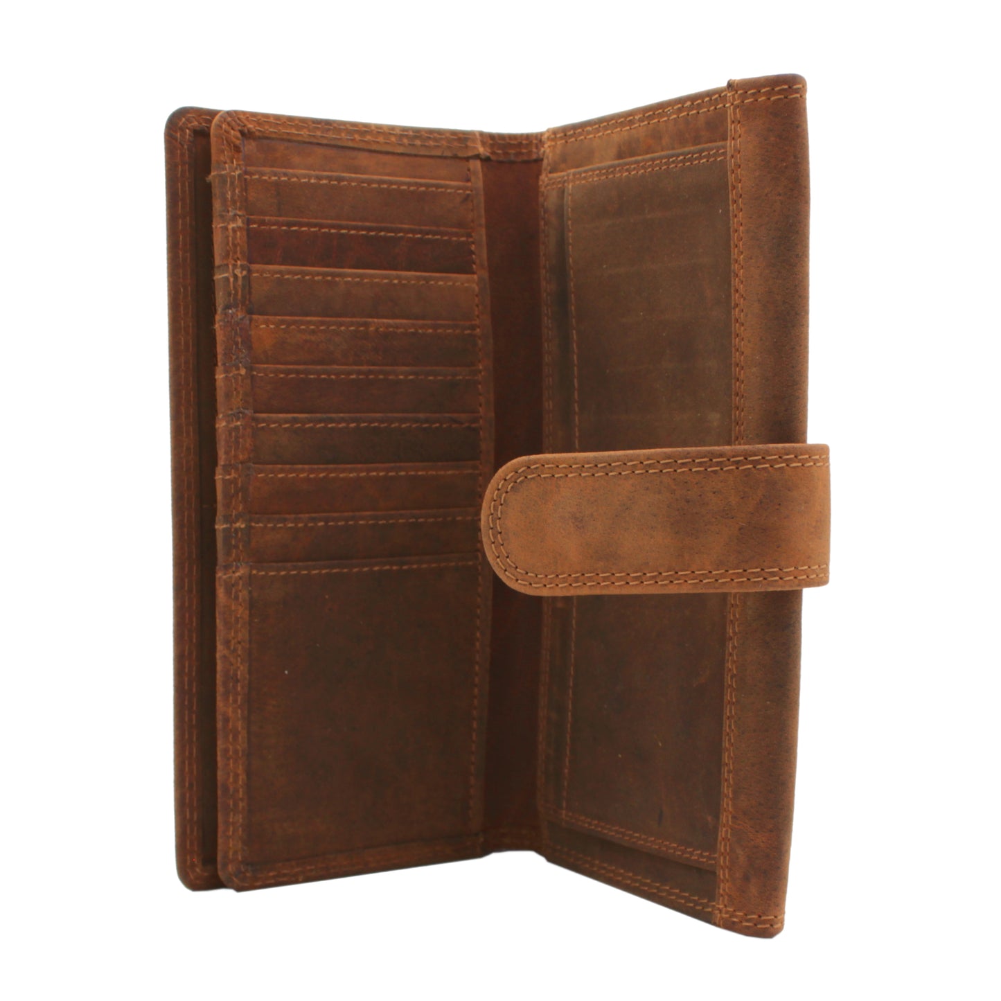 RE Leather Wallet - Clutch