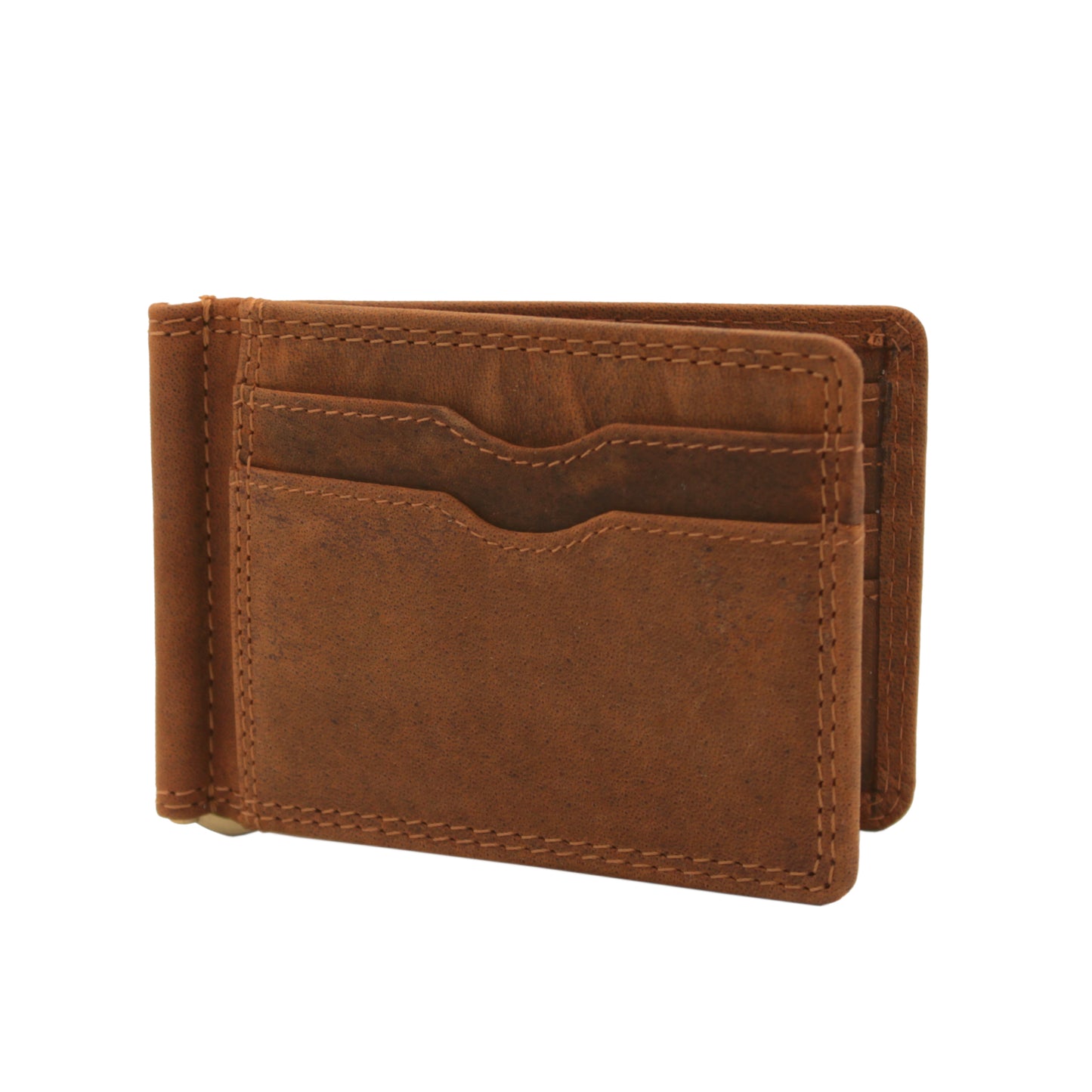 RE Leather Money Clip Wallet - Bifold