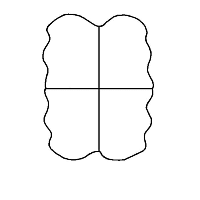 Sheepskin Quartet Rug