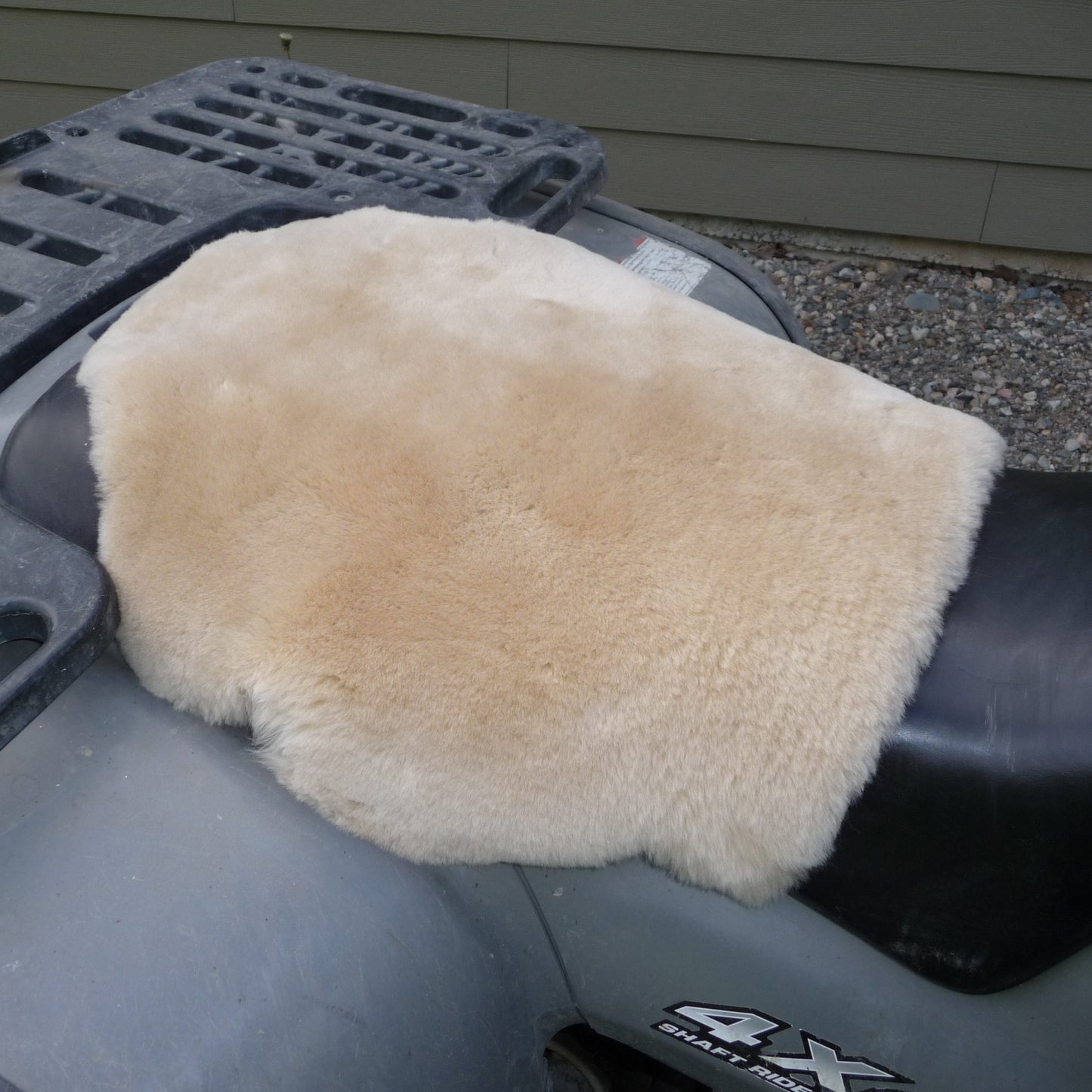 Shearling Sheepskin Half Rug.