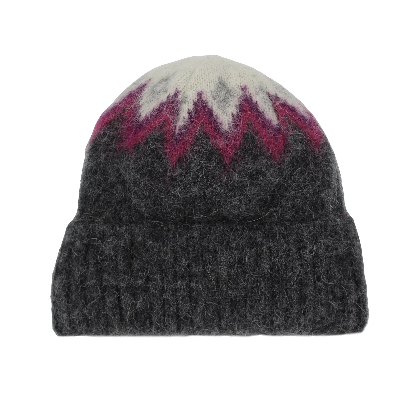 Icelandic Toque - Double Cuffed Volcano