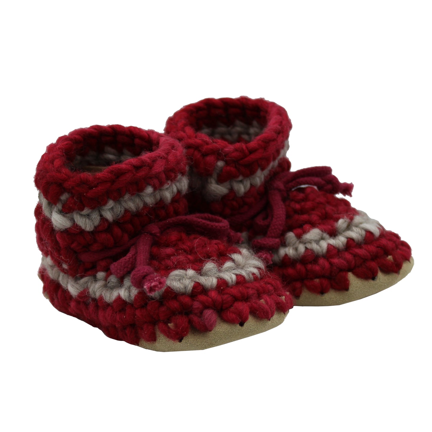 Crocheted Slippers - Newborn to Youth