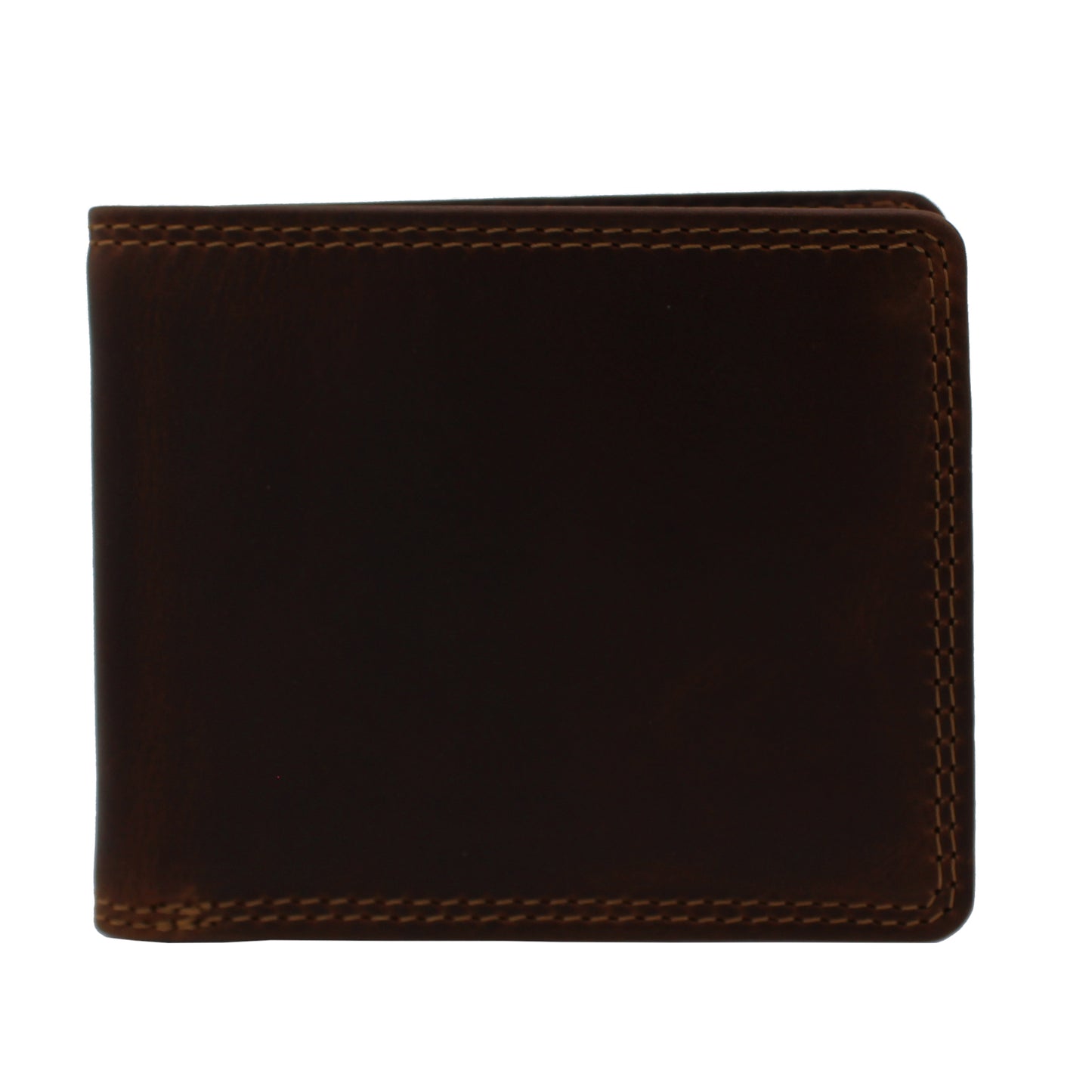 RE Leather Wallet - Bifold with Mid Flap