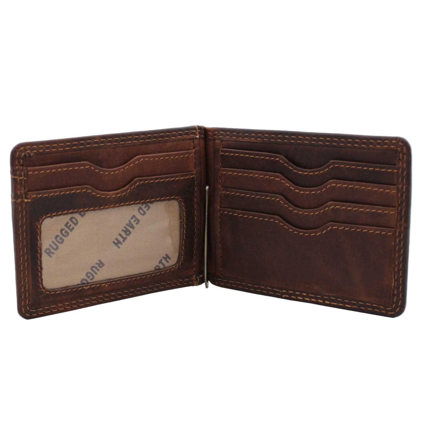 RE Leather Money Clip Wallet - Bifold