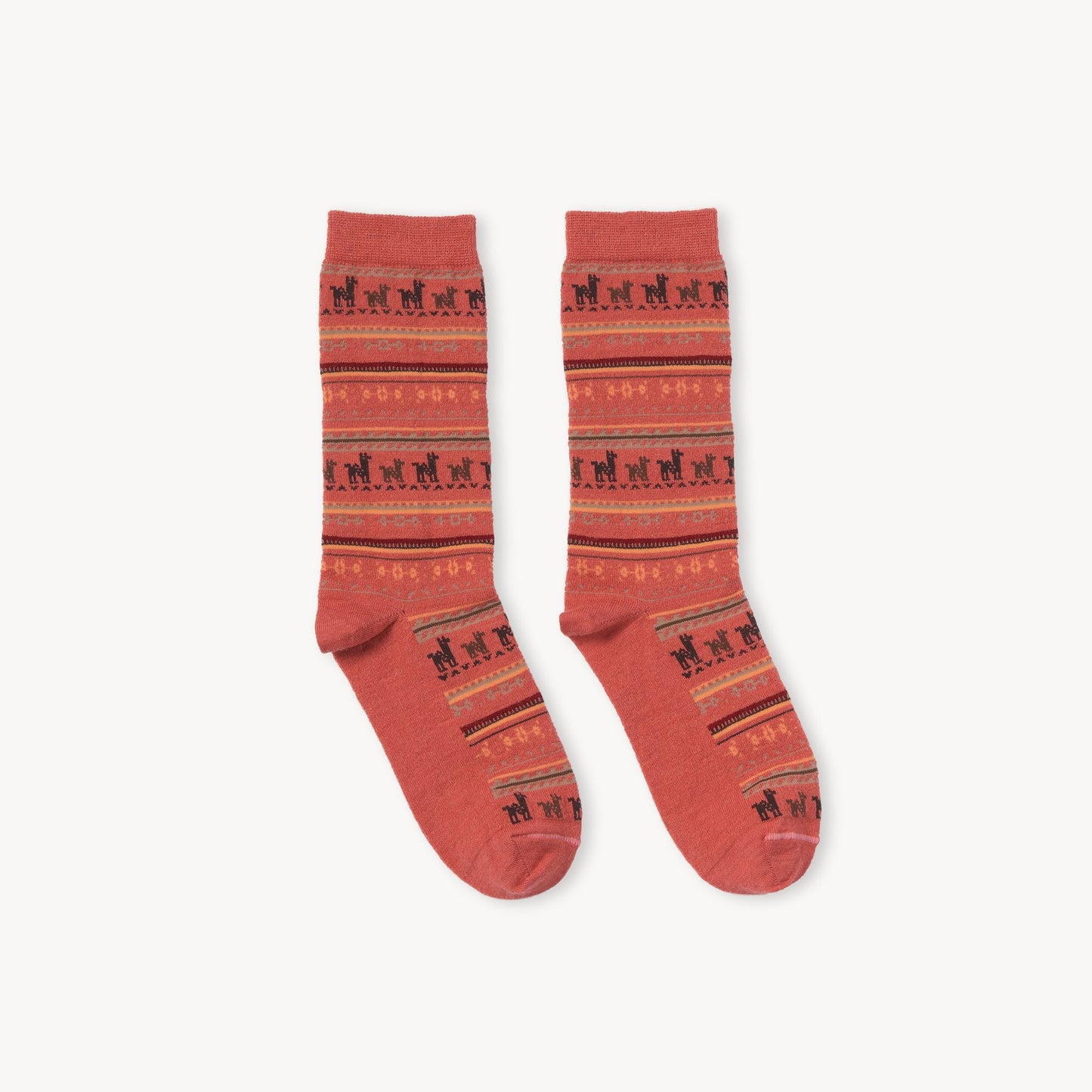 Alpaca Print Socks
