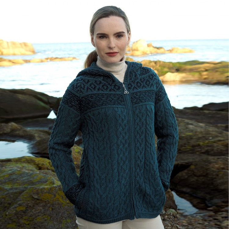 Killarney Cardigan w. Hood