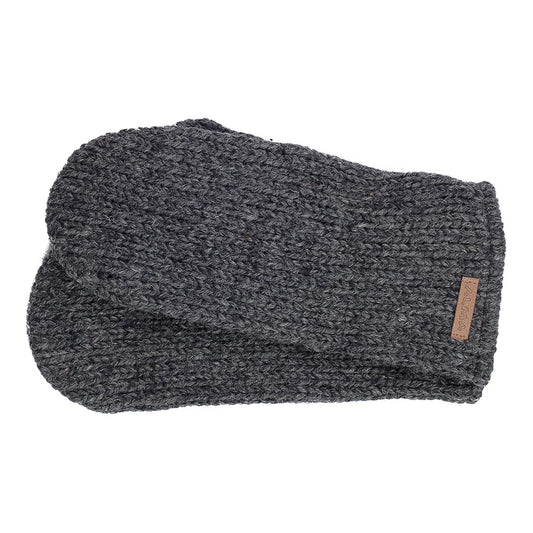 Solid Colour Wool Mitts