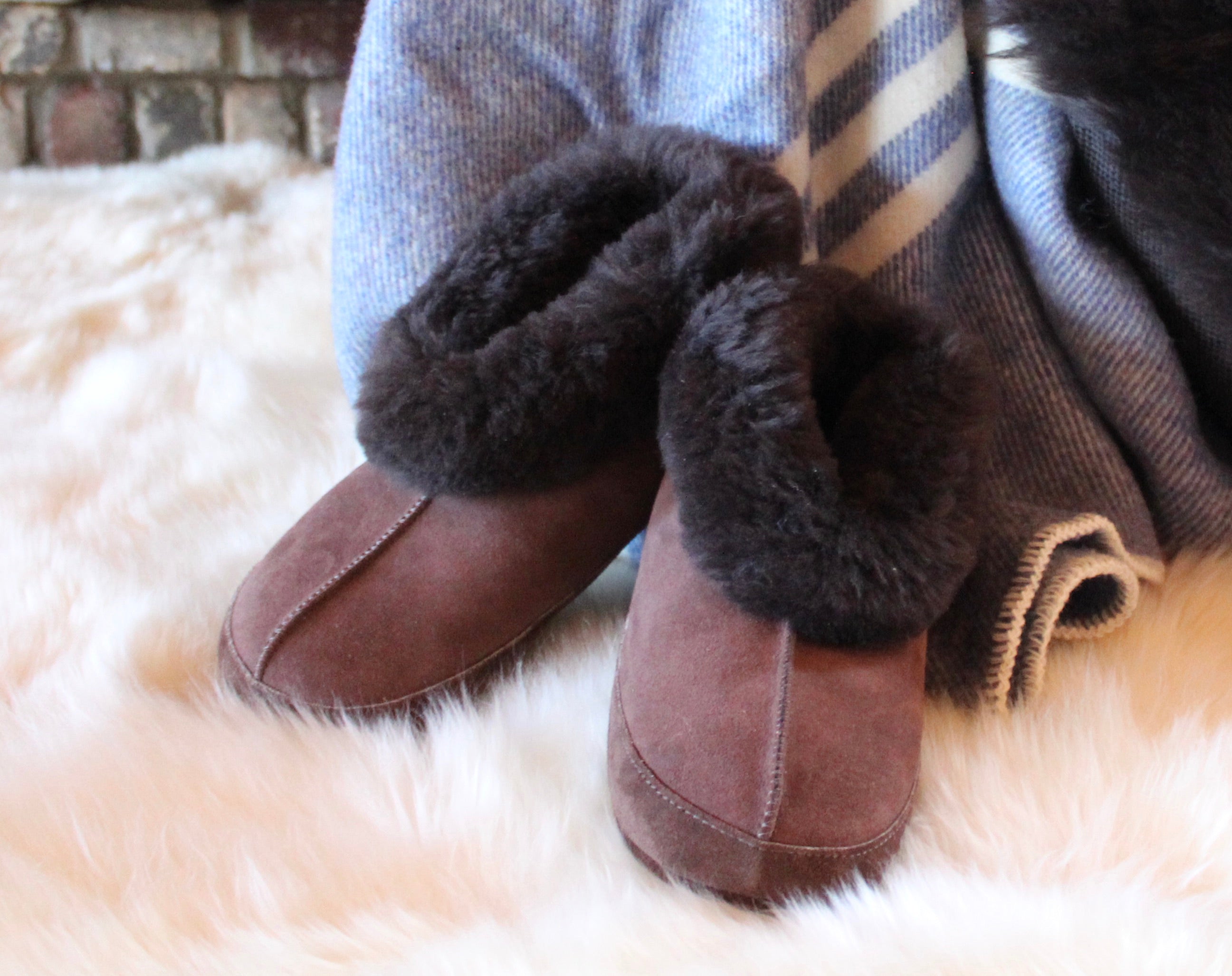 Polar discount sheepskin slippers