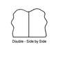 Premium Medical Shearling - Double Side by Side (Green)