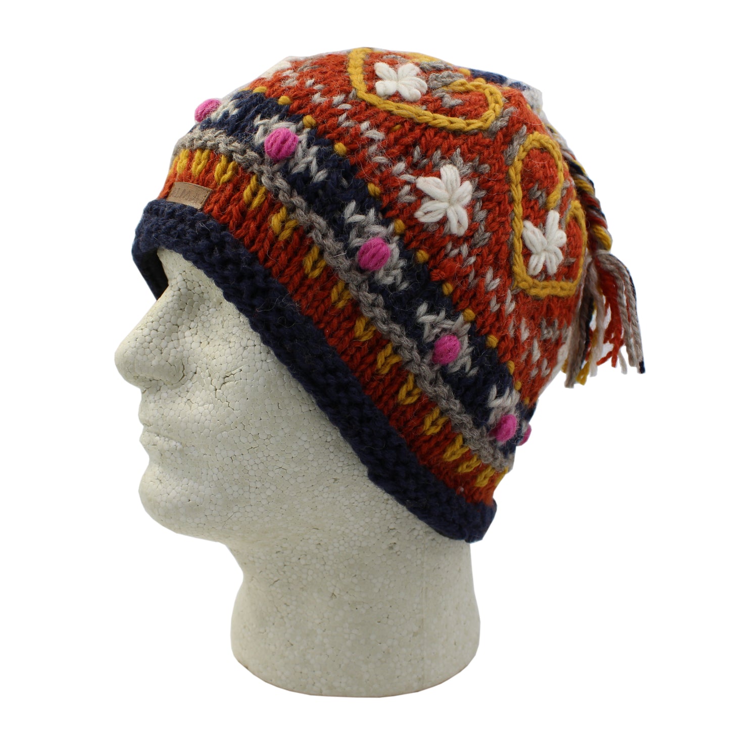 Embroidered Wool Hat