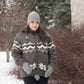 Wool Jacket Lined - Snowflake Design