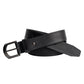 Elongated Hex Emboss Leather Belt - 35MM