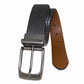 Print Glazed Leather Reversible Belt - 35MM