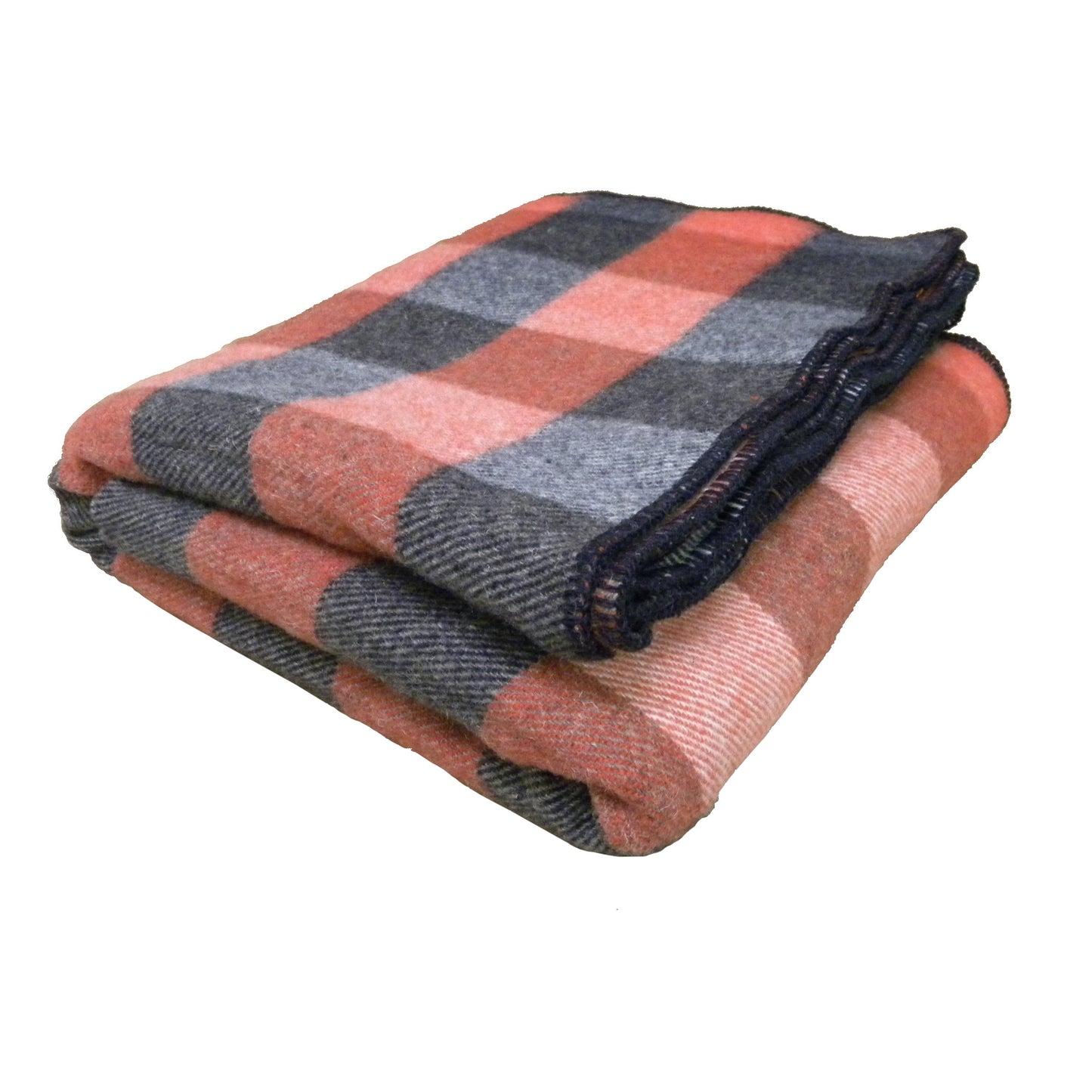 MacAusland's Checkerboard Wool Blanket