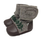 Nook Design Embroidered Booties