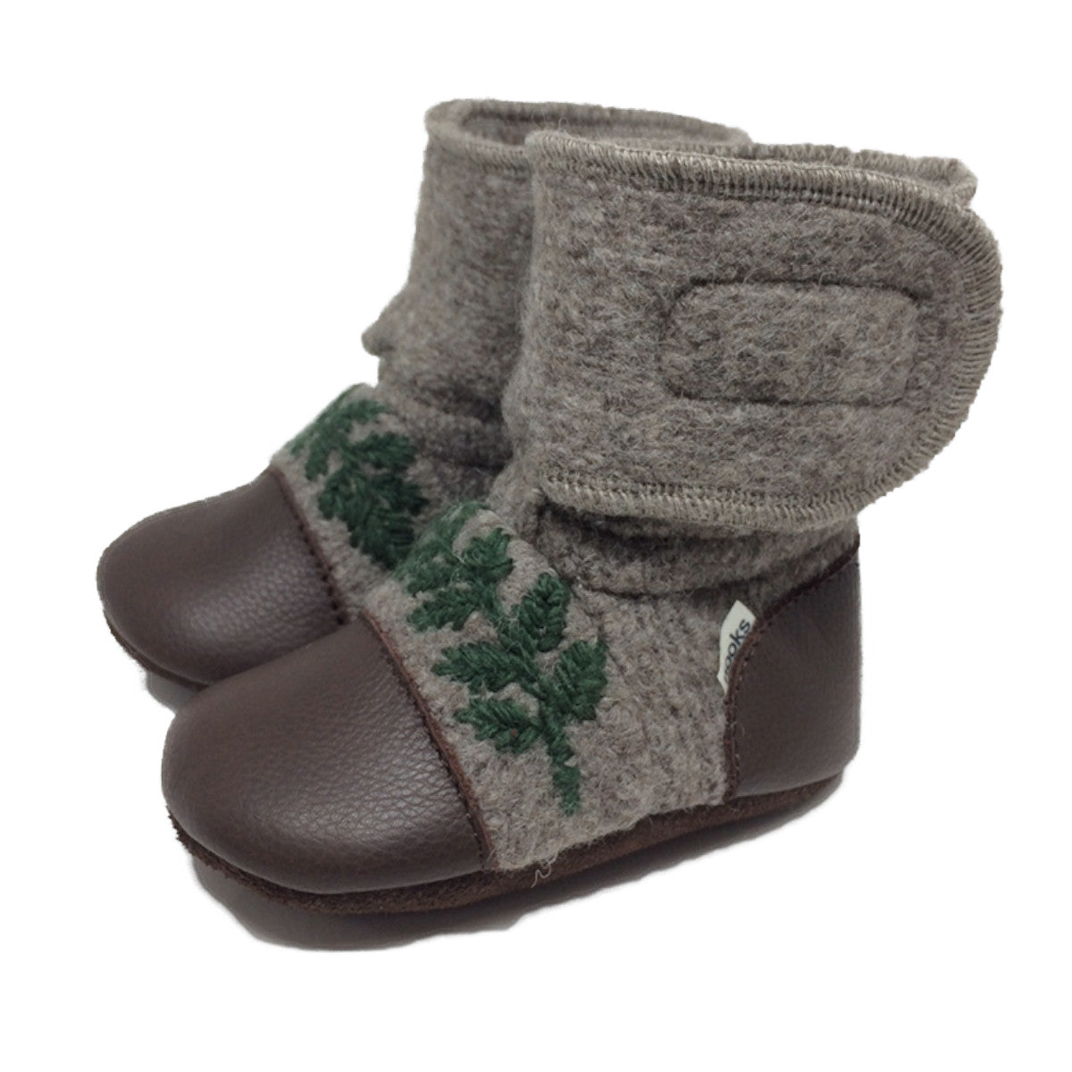 Nook Design Embroidered Booties