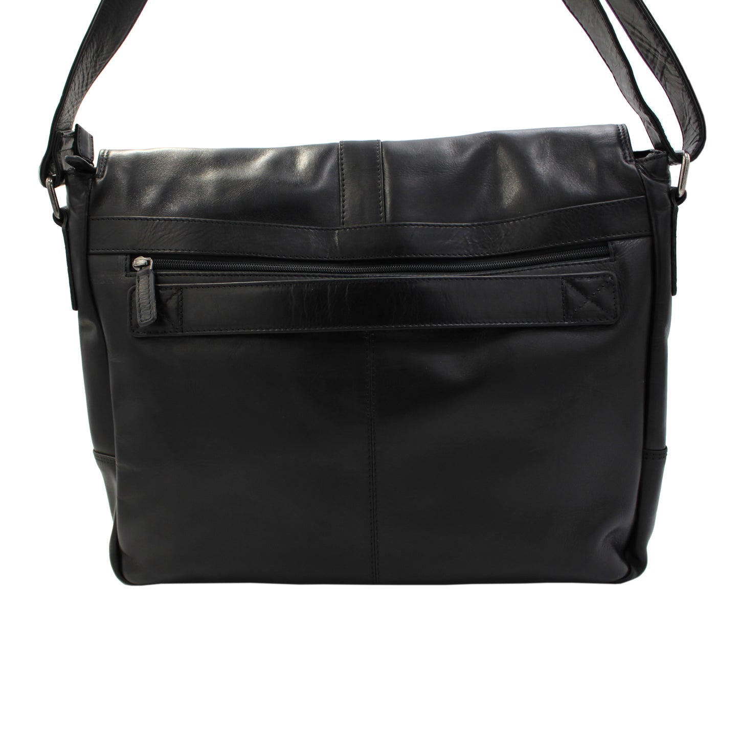 RE Leather Bag (16"x 12"x 2.5")