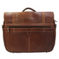 RE Leather Bag (18"x 13.5"x 3")