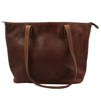 RE Leather Bag (13"x 10"x 5")