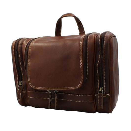 RE Leather Toiletry Bag