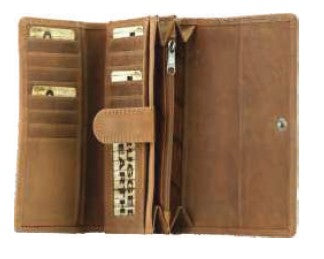 RE Leather Wallet - Women's Clutch