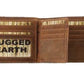 RE Leather Wallet - Bifold with Mid Flap