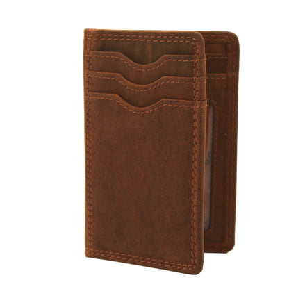 RE Leather Wallet - Bifold Credit Card Wallet