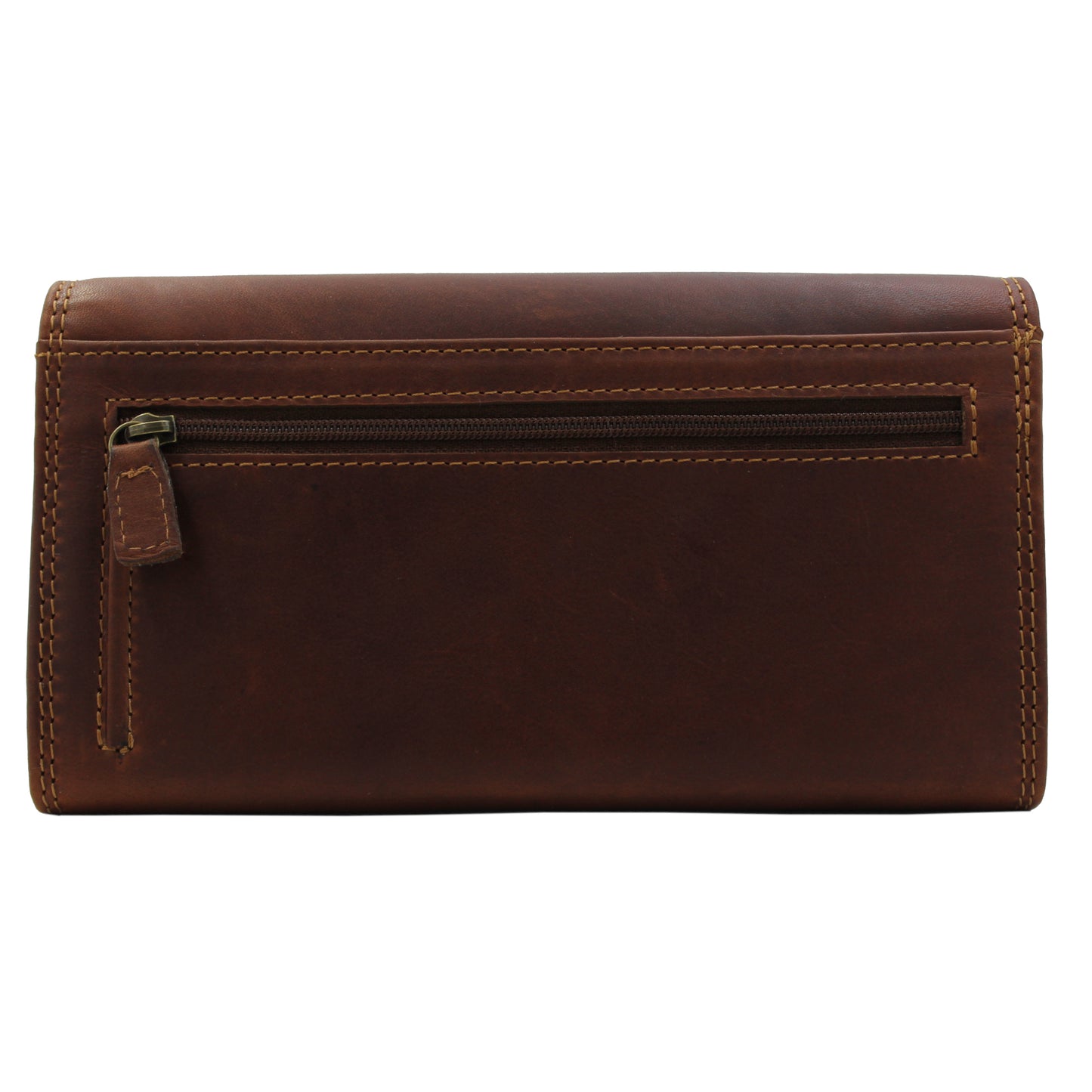 RE Leather Wallet - Clutch