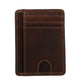 RE Leather Credit Card holder