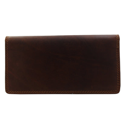 RE Leather Wallet - Trifold Clutch