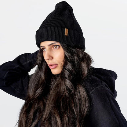 Rib Wool Toque