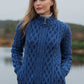 Yeats Plated Zip Cardigan