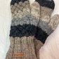 Popcorn Striped Mitts