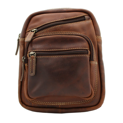 RE Leather Backpack (8.5"x10"x2.5")