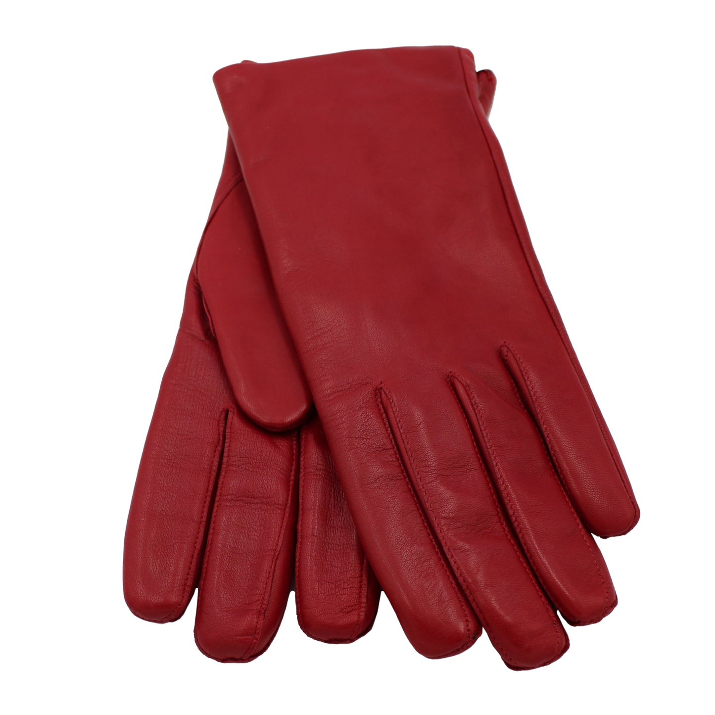 Cashmere Leather Gloves - Women's