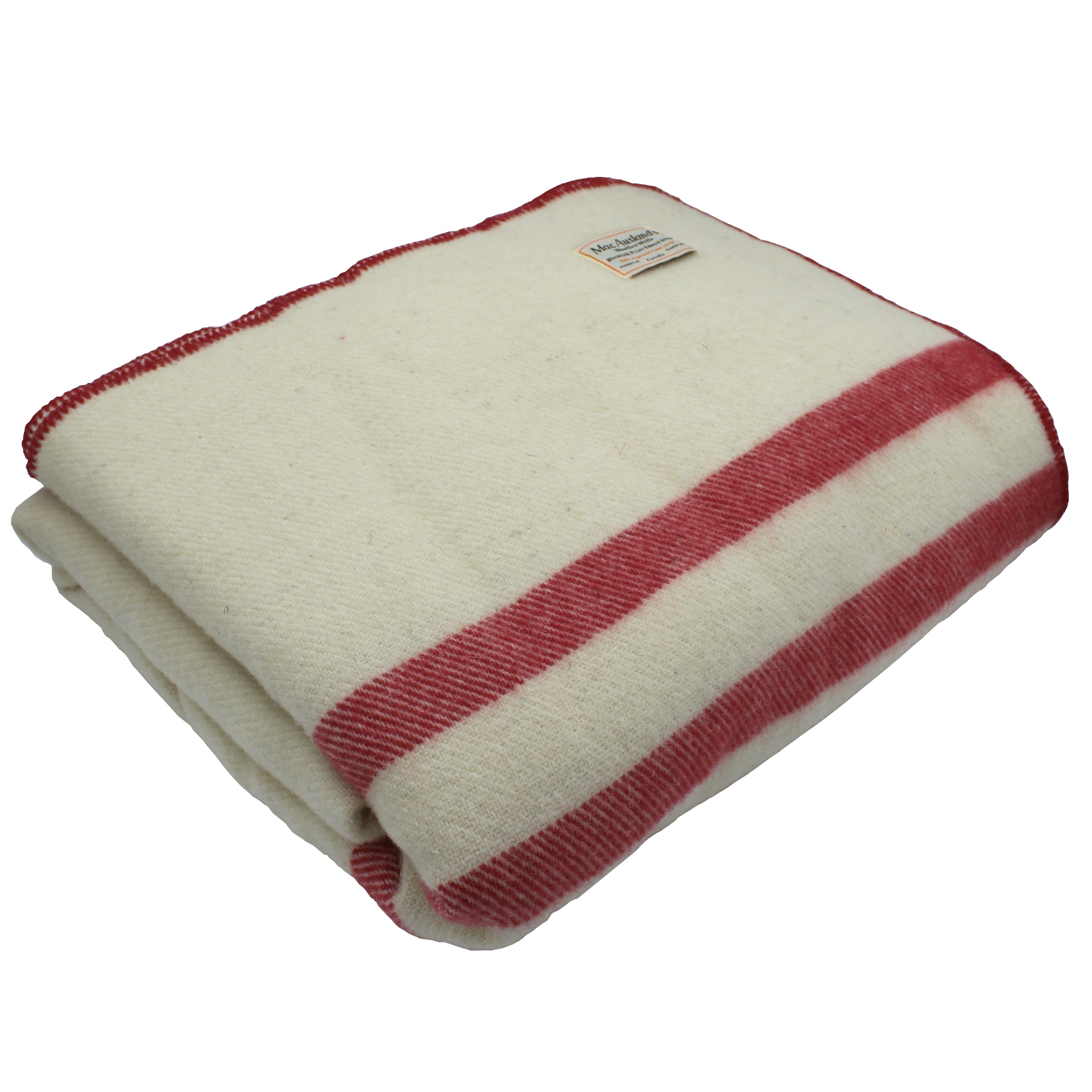 Wool stripe blanket sale