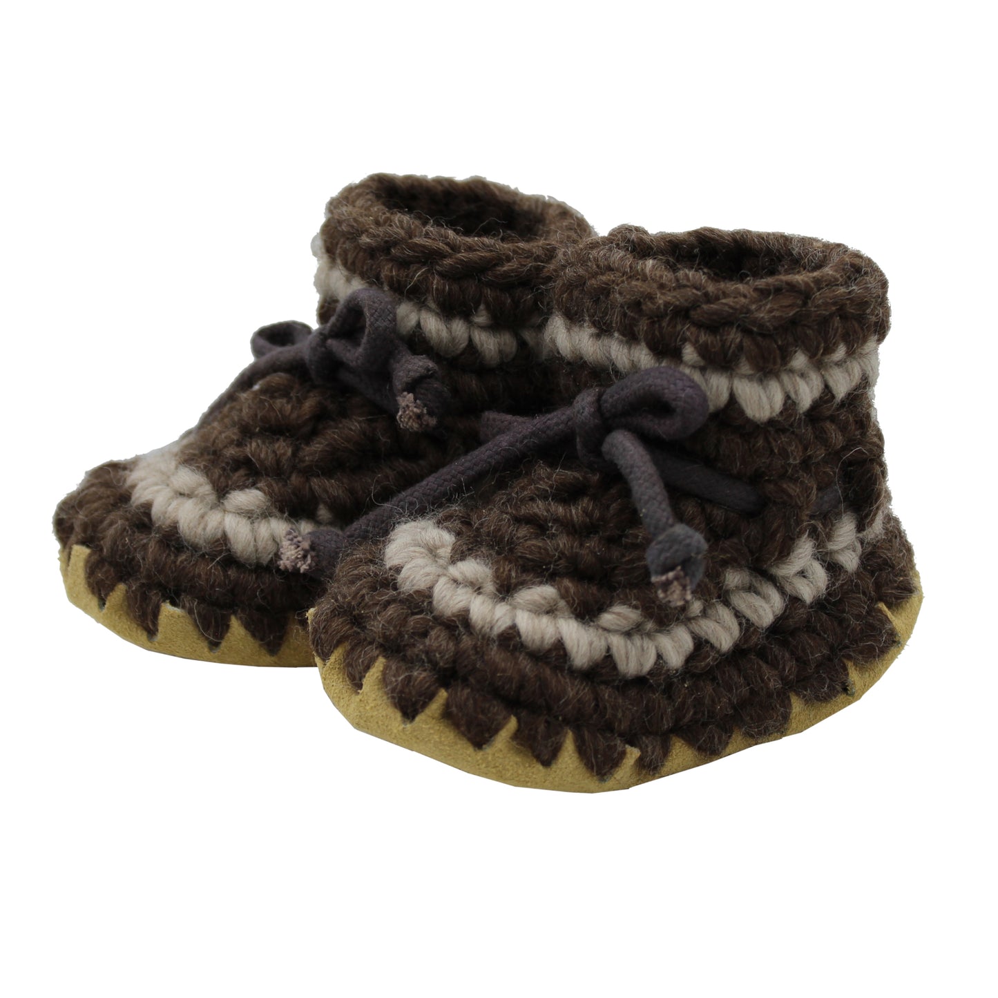 Crocheted Slippers - Newborn to Youth