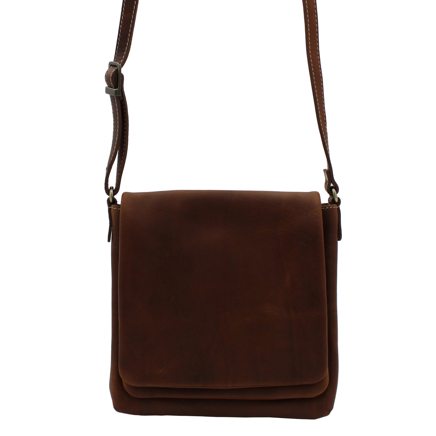 RE Leather Handbag (9"x9"x2")