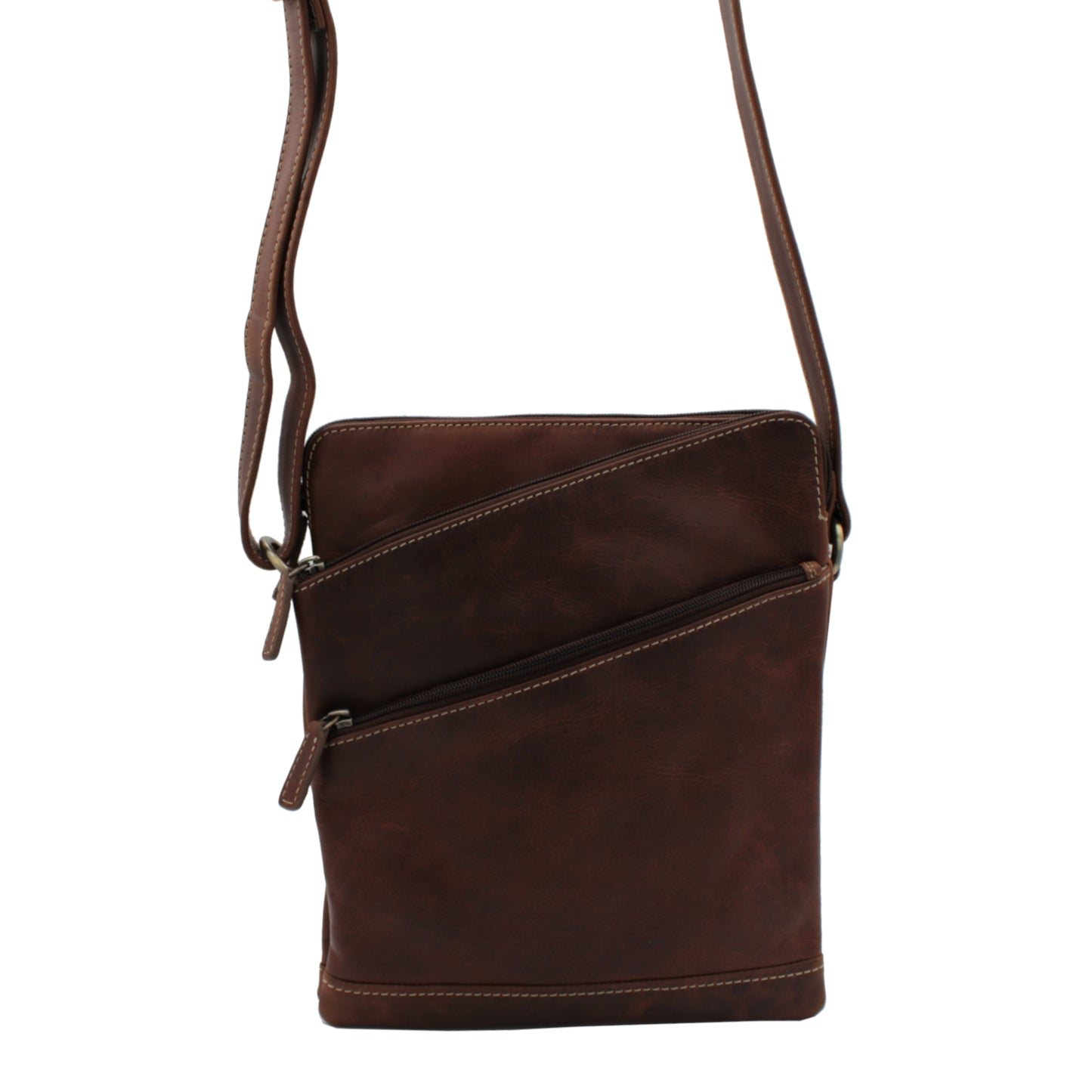 RE Leather Handbag (9.5"x11"x1.75")