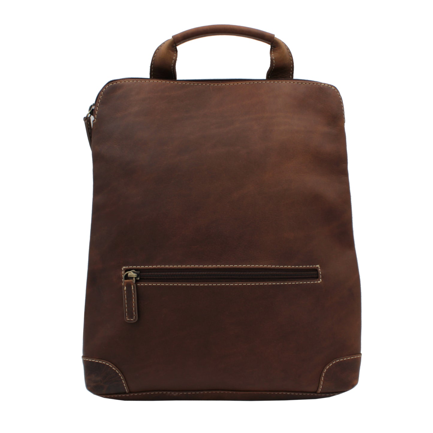 RE Leather Back Pack (12"x 13"x 3.5")