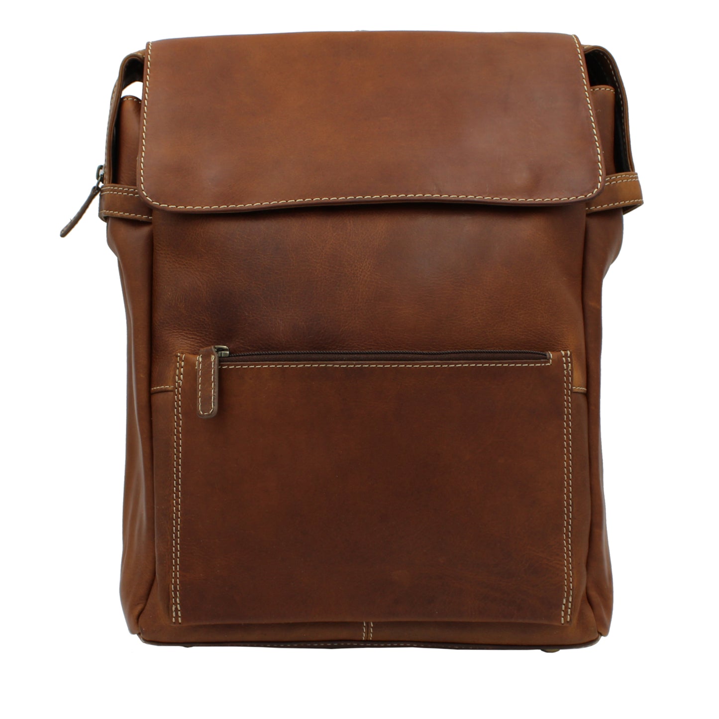 RE Leather Back Pack (11.5"x 15.5"x 4.5")