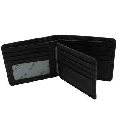 RE Leather Wallet - Bifold with Mid Flap